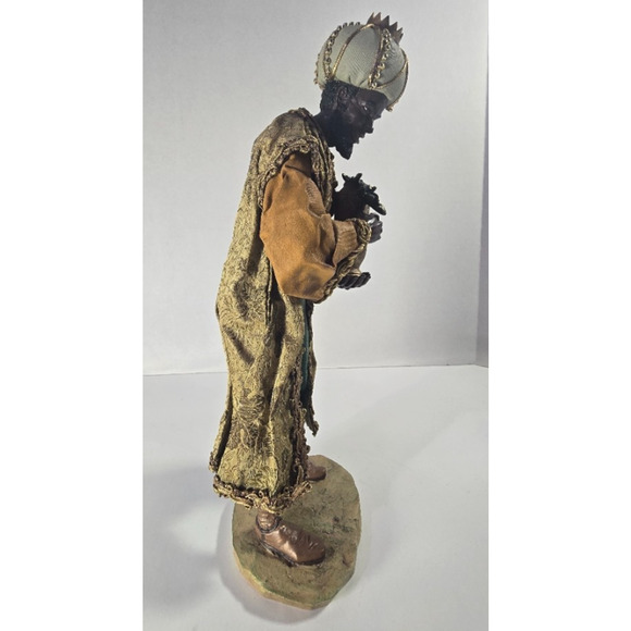 Kirkland Signature Nativity Replacement Figure Fabric Mache #404603 Three King - Picture 3 of 4